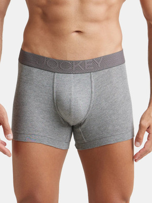 JOCKEY LM06 Solid Breathable Mesh with StayDry Tech Men Trunks