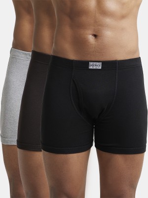 JOCKEY 8008 Solid Super Combed Cotton Rib Men Trunks