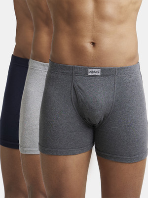 JOCKEY 8008 Solid Super Combed Cotton Rib Men Trunks