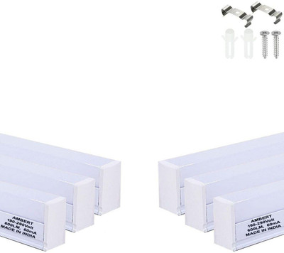 ambert Ambert /Eco-Friendly & Safe. 6 W 28 cm Tube Light(White, Pack of 6)