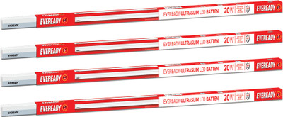 EVEREADY Ultraslim 20 W 110 cm Tube Light(Pack of 4)