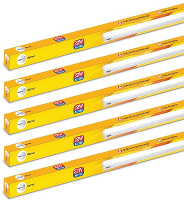 Wipro 22 W 113 cm Tube Light(Yellow, Pack of 5)