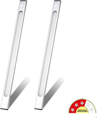 vibunt LED Linear Cabinet Light | Bright & Energy Efficient scale light for Home 8 W 2 cm Tube Light(White, Pack of 2)