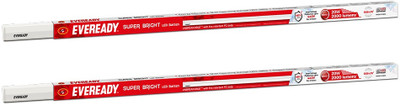EVEREADY Ultra Slim 20W 4ft Batten | Highly Efficient |Surge Protection | 2 Year Warranty Straight Linear LED Tube Light (White, Pack Of 2) For Rs. 349 @ 57 %