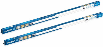 Crompton Trio Batten with three modes 22 W 122.2 cm Tube Light(White, Pack of 2)