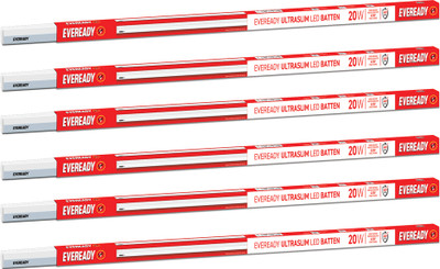 EVEREADY Ultraslim 20 W 110 cm Tube Light(Pack of 6)
