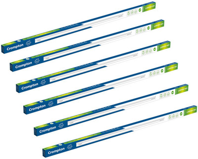 Crompton 24 W 121 cm Tube Light(White, Pack of 6)