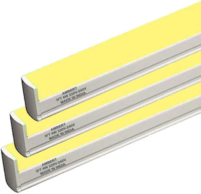 ambert Led T5 1Ft Natural White Color 6 Watt Pack Of 3 6 W 28 cm Tube Light(Pack of 3)