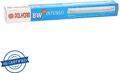 Polycab 8 W Intenso Polycab Tuelight 8 W 12 cm Tube Light(White)