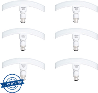 PHILIPS 14W B22 T - BULB 14 W 20 cm Tube Light(White, Pack of 6)