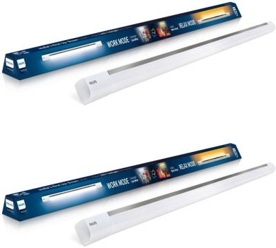 PHILIPS Twinglow 20W + 20W Up & Down LED Tubelight Straight Linear LED 20 W Tube Light(White, Pack of 2)