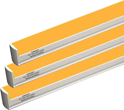 ambert Led T5 1Ft Warm White Color 6 Watt Pack Of 3 6 W 28 cm Tube Light(Pack of 3)