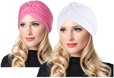 PAROPKAR Solid Skull Cap Cap(Pack of 2)