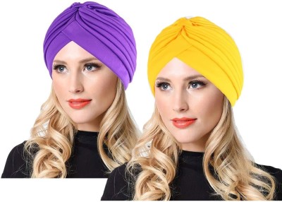 PAROPKAR Solid Skull Cap Cap(Pack of 2)