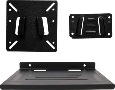 A2DR Universal Fixed TV Wall Stand 14 to 26 inch With Set Top Box Self(215MM X 280MM) Fixed TV Mount