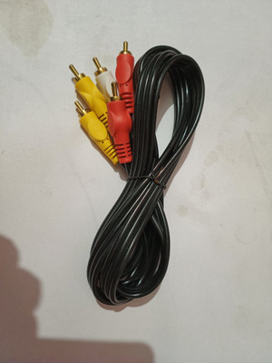 Apollp TV-out Cable Appolo 3-RCA(Black, For TV, 2 m) Apollp TV-out Cable Appolo 3-RCA(Black, For TV, 2 m)