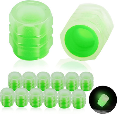Erza Plastic Tyre Valve Cap for Bike(Round)