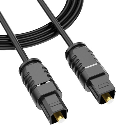 Sancy  TV-out Cable Digital Fiber Optic Cable 1.5m Audio Cord for Dolby Audio Equipment(Black, For Computer, 1.5 m)