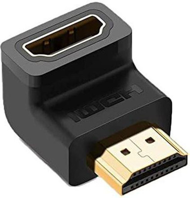 lapproblem  TV-out Cable GVAAS TV-out Cable L SHAPE 90(Black, For TV)
