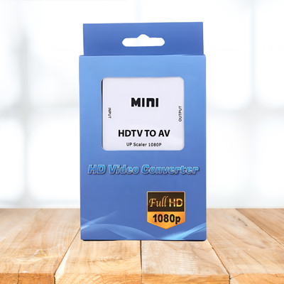 SDMINITEK  TV-out Cable HDMI to RCA HDMI to AV HDMI to 3RCA CVBS AV Composite Video Audio adapter(White, For TV)