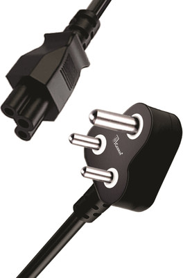 R3 German  TV-out Cable Power Cord 1.5 m for Laptop Printer Monitor Projector Scanner Copier 1.5m 4.9 ft(Black, For Laptop, 1.5 m)