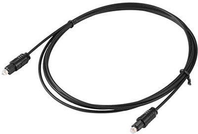 RAREGEAR  TV-out Cable Optical Digital Audio Cable Toslink SPDIF for TV, Home Theater & Soundbar(Black, For Home Theater, 1.5 m)