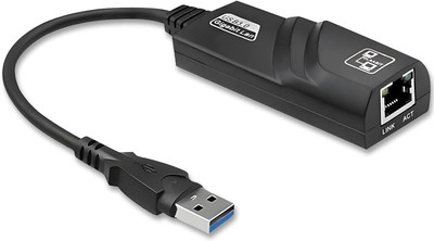 LINKKRAFT USB 3.0 to Ethernet Gigabit 10/100/1000 Mbps Ethernet Adapter Plug N Play Wired USB Lan Adapter compatible with Linux, Mac, Windows(1000 Mbps)