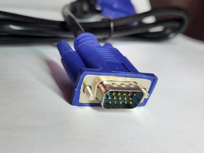 ATT  TV-out Cable Vga Cable For pc/laptop/PS2 & Monitor(Black, For Computer)