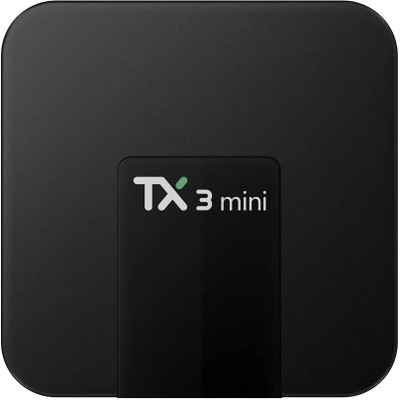 VOOCME TX3 Mini Android 12.0 TV Box Quad Core 4GB RAM 32GB ROM Dual WiFi TV Tuner Card(2.4G/5.8Ghz BT4.2 3D 4K Smart Home Android Smart P-layer, Black)