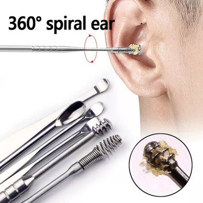 MKTRADER 6 Pcs Ear Cleaning Tools kit Ear