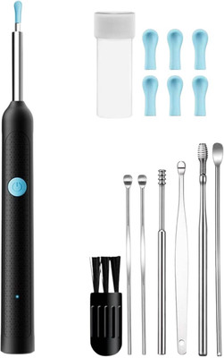 VRUSTEE Visual Ear Cleaning Tool with App Support & Soft Silicone Tips for Adults & Kids