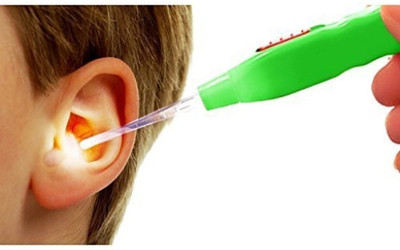 NXRMK LED Flashlight Earpick For Ear Wax Remover And Cleaner Ear Cleaning Tools