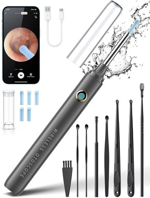 SEVENSPACE Ear Cleaner with Camera and Light, Ear Wax Removal Kit with 1296P