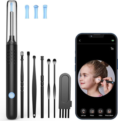 Emailya Retail Ear Wax Cleaner Tool Kit with 1080P Camera WIFI & LED Light Rechargeable-1PCS
