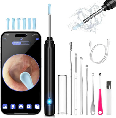 SPARKLESS Ear wax cleaner tool kit with 1080P camera WIFI & LED Light