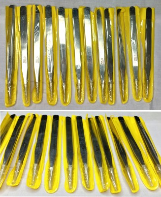 Shyam Sarowar Tweezers for Jewellery Manufacturer, Electrical Use, Medical Use ( 24 piece Box)