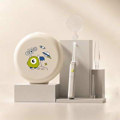Babyholic Baby Grooming and Ear Cleaning Kit with Storage Case, LED Tool and Accessories