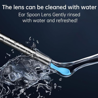 SKYBUCKET Wireless otoscope with high-definition lens, rechargeable battery, and soft