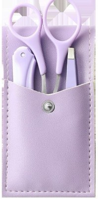 Shree Ganesh Enterprice 3-in-1 Professional Eyebrow Grooming Kit,Trimming Kit, Eyebrow Scissor Comb, Women(Pack of 3)