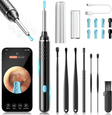 SPARKLESS Ear Wax Removal Tool Camera, 1080P HD Ear Camera & 6 LED Lights