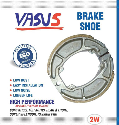 VASUS Activa Honda Activa Front Brake Shoe(Plain Pack of 1 Honda Activa)