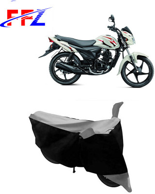 FFZ Waterproof Two Wheeler Cover for Suzuki(Hayate EP, Black, Grey)