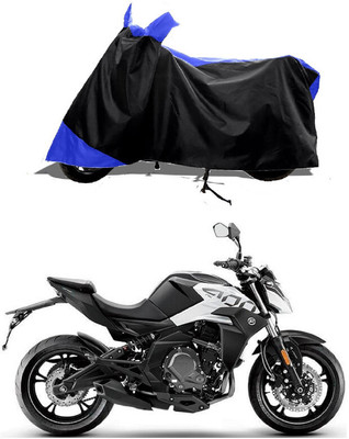 GROFATIK Two Wheeler Cover for CFMoto(400NK BS6, Blue)