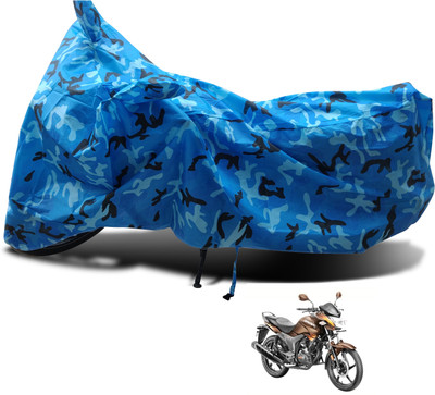Euro Care Waterproof Two Wheeler Cover for Hero(Hunk, Blue)