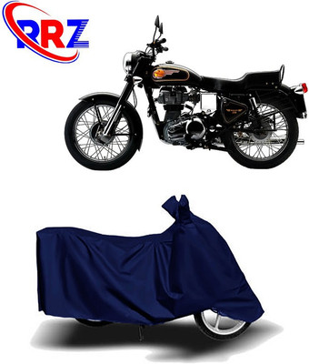 RRZ Two Wheeler Cover for Royal Enfield(Bullet 350 Twinspark, Blue)