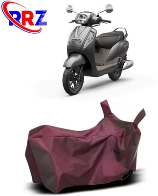 RRZ Waterproof Two Wheeler Cover for Suzuki(Access, Maroon)