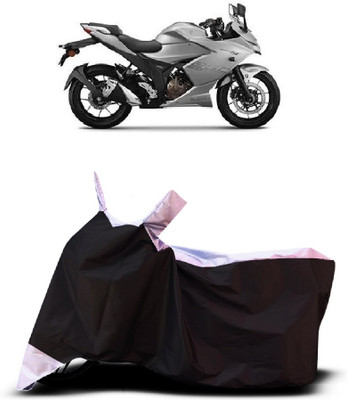 VESMEI Two Wheeler Cover for Suzuki(Gixxer SF 250, White)