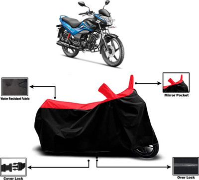 KEDIT Two Wheeler Cover for Hero(Passion Xpro, Red)