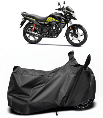 MADAFIYA Two Wheeler Cover for Honda(SP 125, Black)