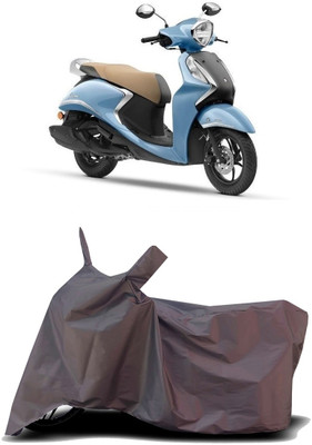 VESMEI Two Wheeler Cover for Yamaha(Fascino 125 FI, Blue)